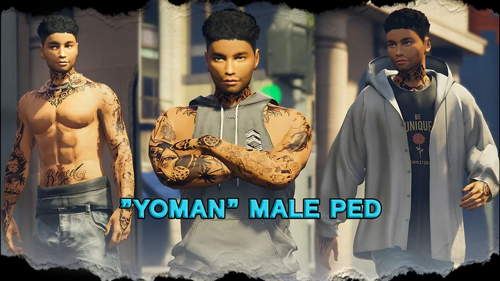 Мужской персонаж YOMAN [Add-On Ped]