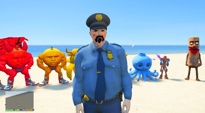 SCP-973 Smokey из Go Home Annie [Add-On Ped]