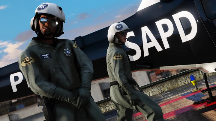 Пилоты вертолетов полиции San Andreas [SAPD Restoration Project]