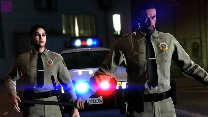 Сотрудники полиции Las Venturas [LVPD - SAPD Restoration Project]