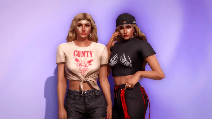 Причёска Denise для MP Female [Совместима с головными уборами]