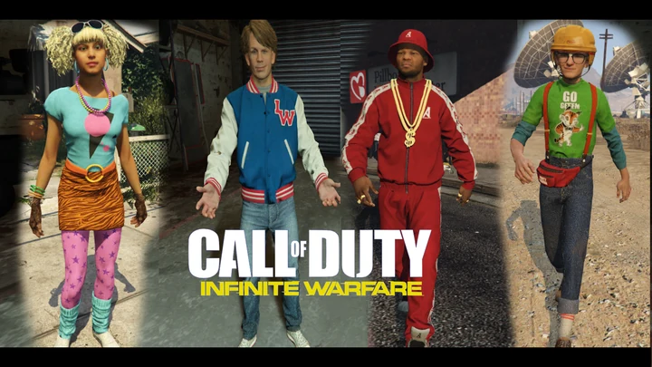 Набор персонажей COD IW Zombies in Spaceland