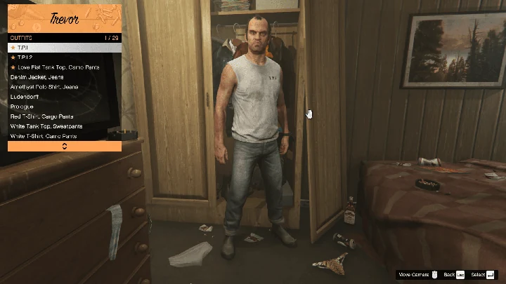 Костюмы Trevor из ограблений [Add-On / Гардероб]