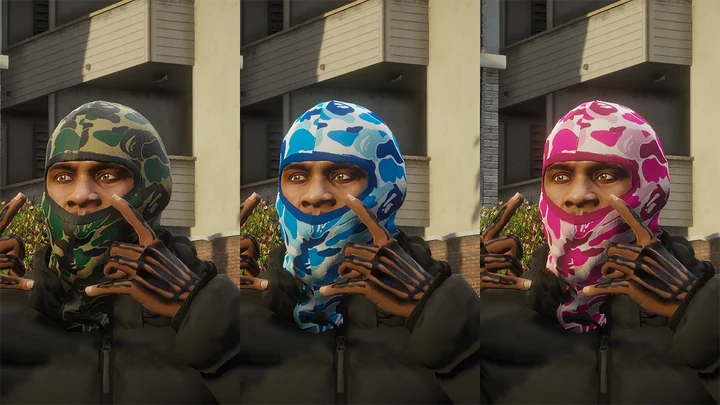 Лыжная маска BAPE - A Bathing Ape