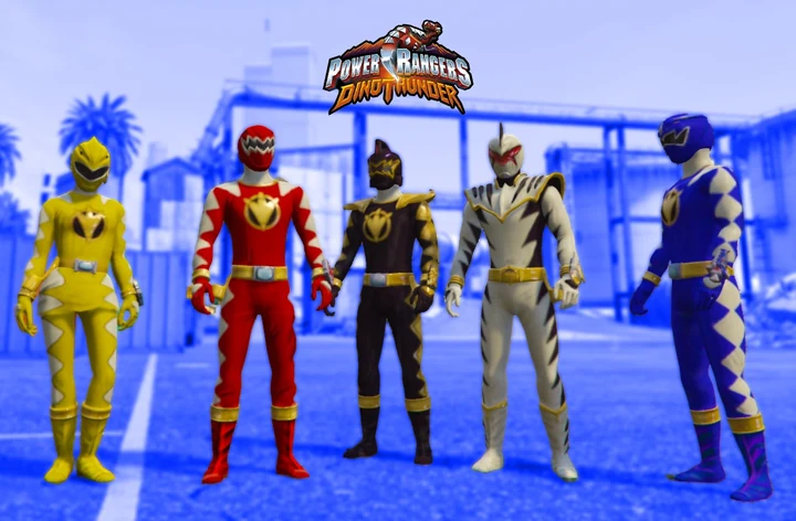 Power Rangers Dino Thunder [Add-On Peds]