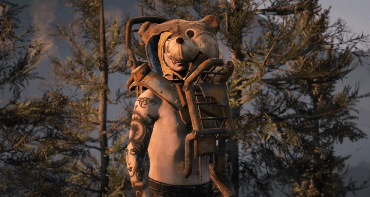 Жилеты рейдеров из Fallout 4 для мужского персонажа MP [Тяжёлый и лёгкий варианты]