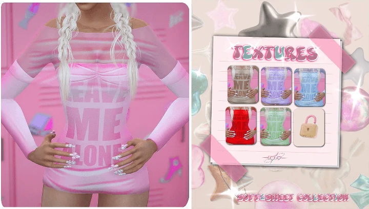 Платье 004 для Tiffy Body Soft & Sweet