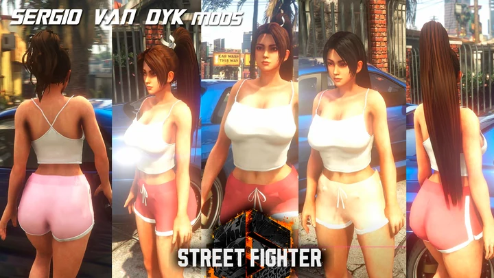 Май Сирануи в повседневной одежде из Street Fighter 6 [Add-On Ped / Replace]