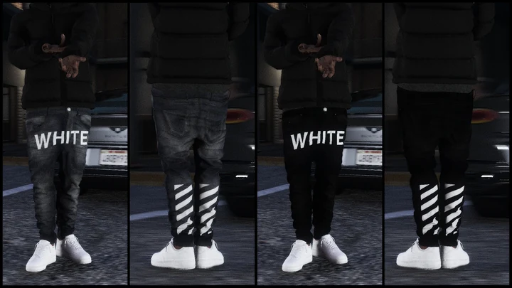 Приспущенные джинсы OFF-WHITE®