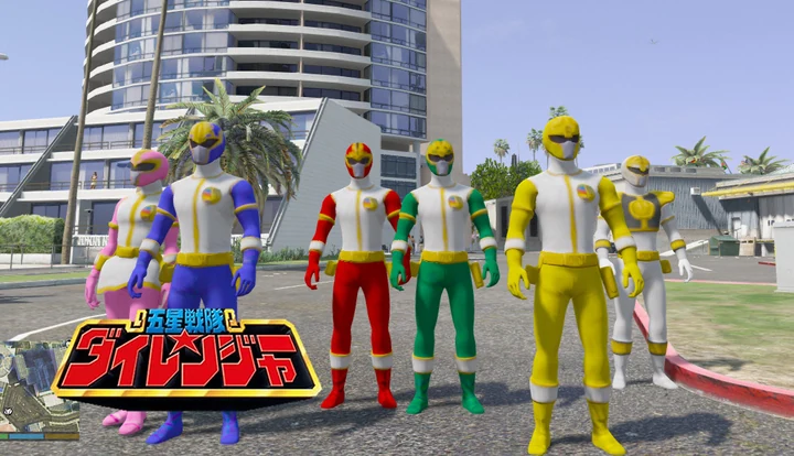 Gosei Sentai Dairanger [Add-On Ped]