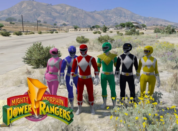 Mighty Morphin Power Rangers [Add-On Ped]