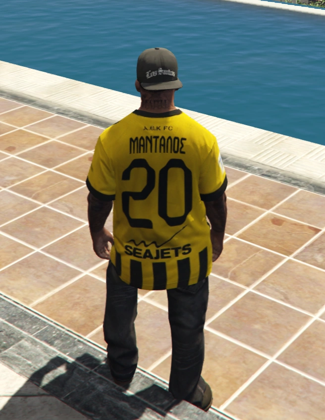 Домашняя футболка AEK Athens 2025/26