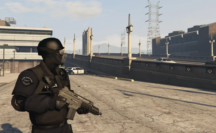 Спецназ LSPD на основе N.O.O.S.E. из GTA IV