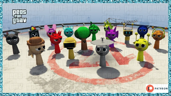 Original Sprunki Clukr [Add-On Ped]