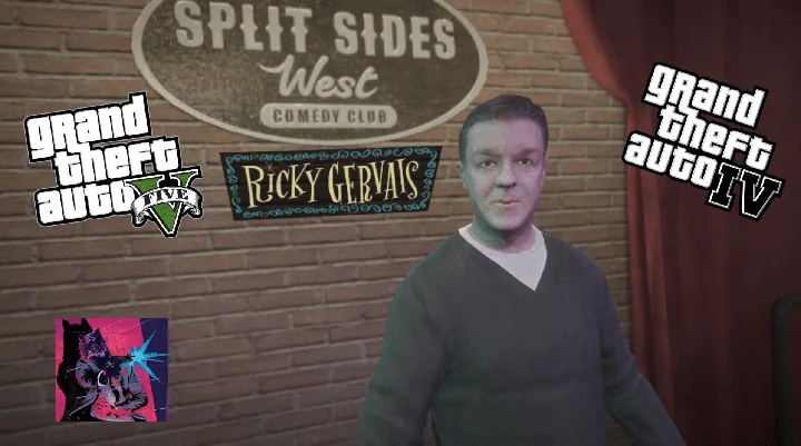 Ricky Gervais из GTA IV [Add-On Ped]