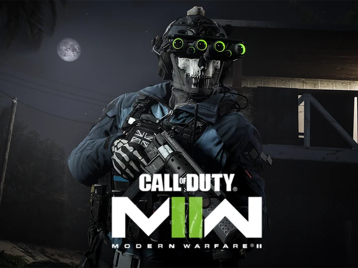 Ghost Nightwar из COD MW2 / Warzone 2.0 [Add-On Ped]