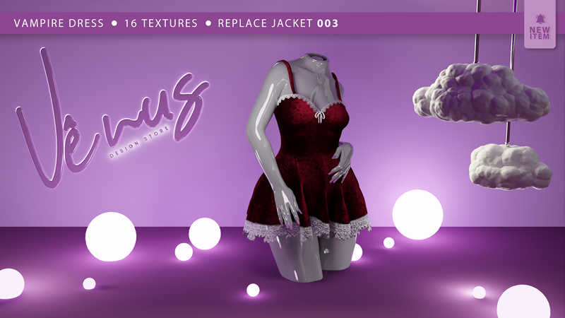 Платье Vampire для MP Female