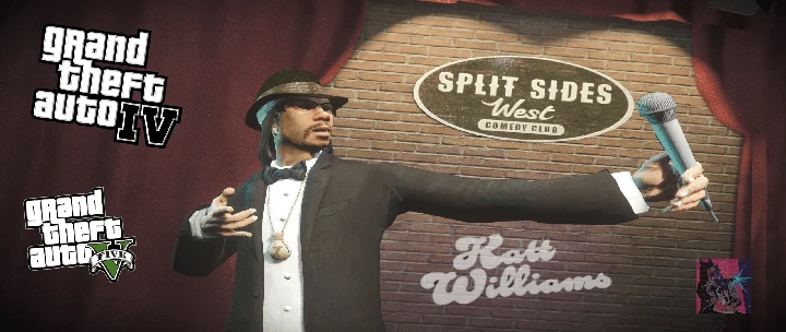 Katt Williams из GTA IV [Add-On Ped]