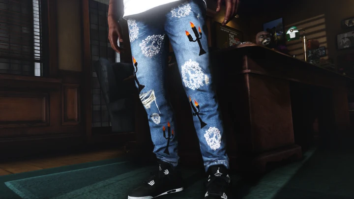 Джинсы Denim Tears x Virgil Abloh