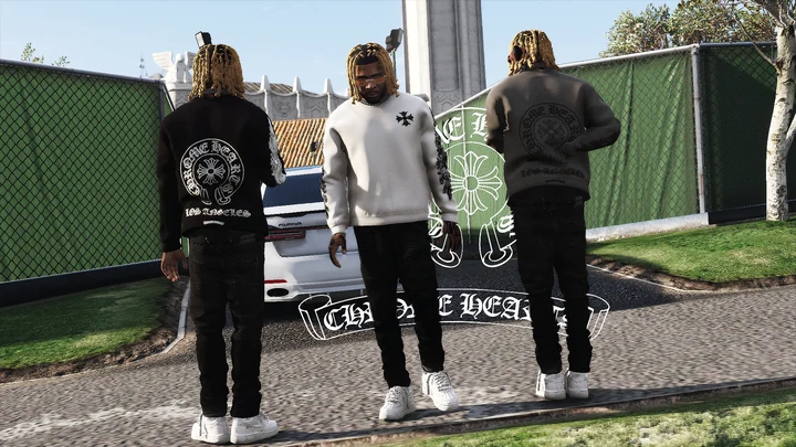 Свитер Chrome Hearts