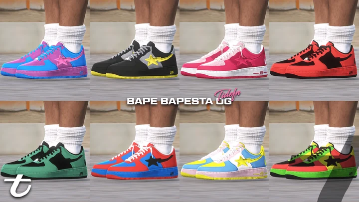 Bape BapeSta Low для MP Male
