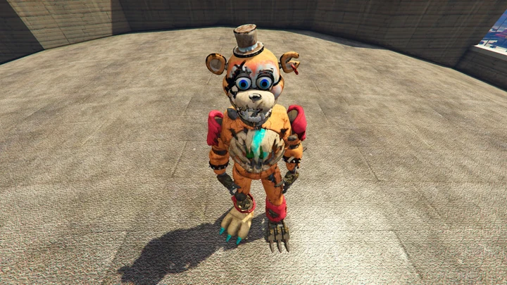 Разрушенный Glamrock Freddy из FNaF [Add-On Ped]