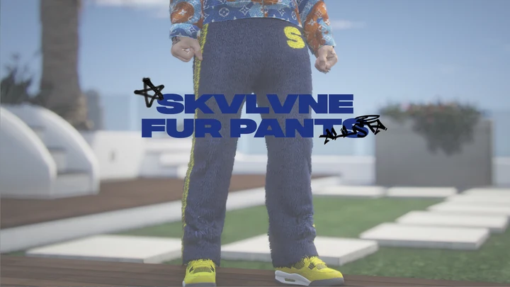 Меховые брюки SKVLVNE для MP Male