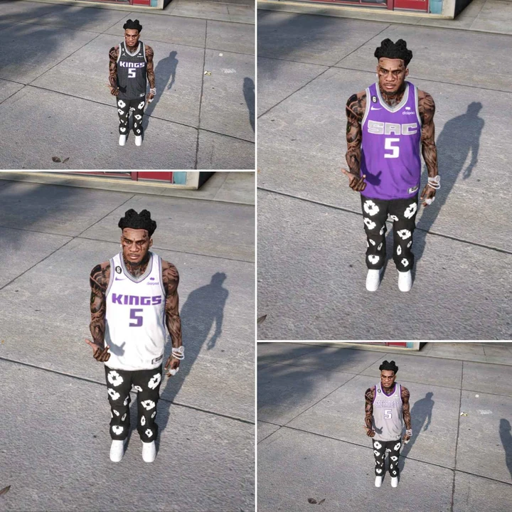 Набор маек Sacramento Kings сезона 2022-2023