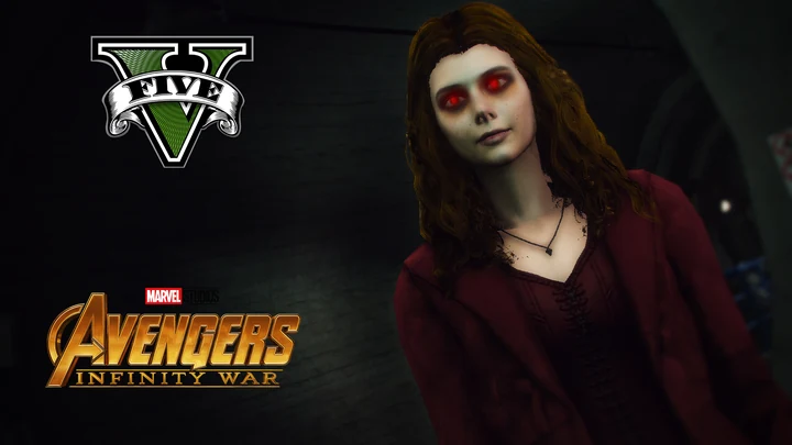 Алая Ведьма из Avengers: Infinity War [Add-On Ped]