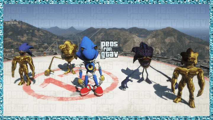 Metal Sonic [Add-On Ped]
