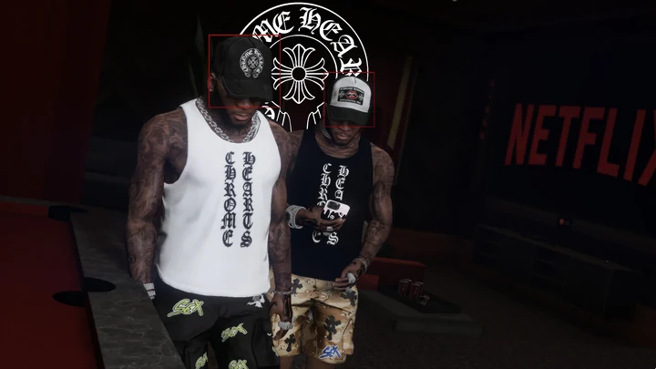 Кепка Chrome Hearts для Франклина