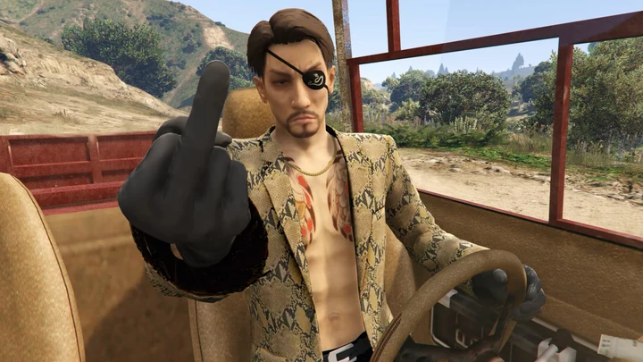 Goro Majima из Yakuza / Like a Dragon [Add-On Ped]