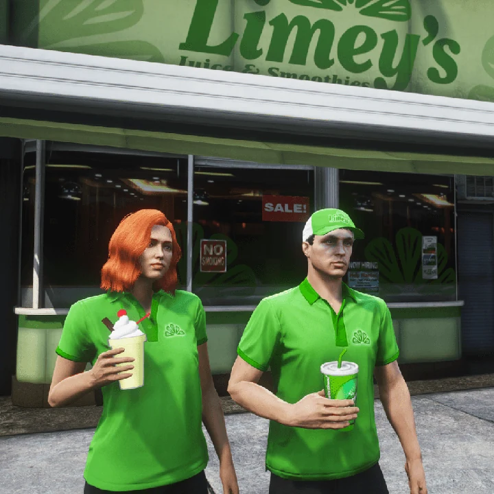 Одежда Limey's для MP Male и MP Female