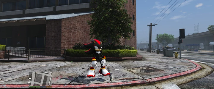 Shadow the Hedgehog из игры 2006 года