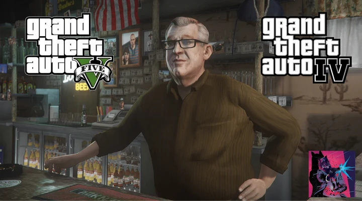 Персонажи бара Comrades из GTA IV [Add-On Peds]