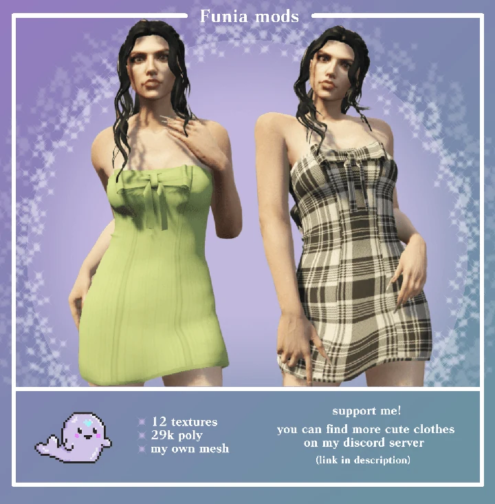 Платье с бантом для MP Female