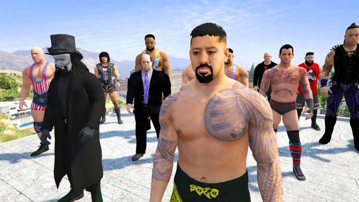 Соло Сикоа из WWE [Add-On Ped]