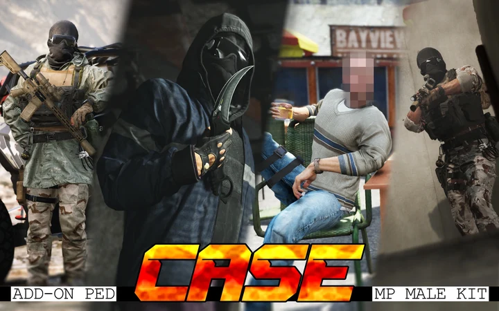 Уильям «Case» Кальдерон из BO6 [Add-On Ped/MP Male]