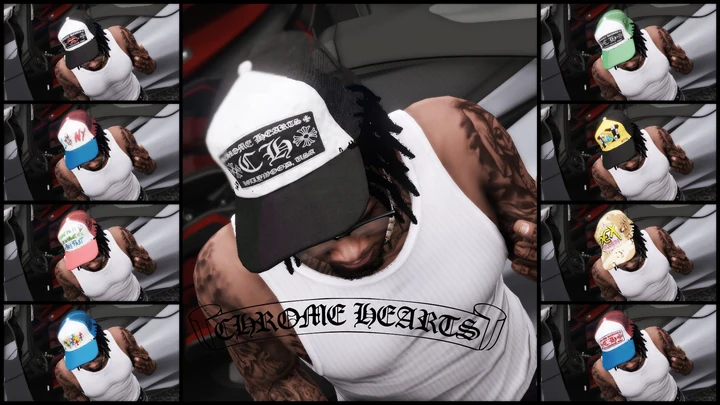 Кепки Chrome Hearts для Франклина