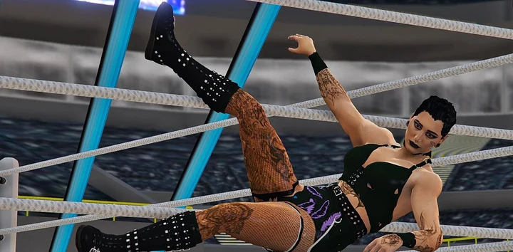 Rhea Ripley из WWE 2K23 [Add-On Ped]