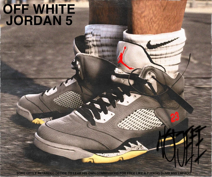 Jordan 5 Off-White для MP Male