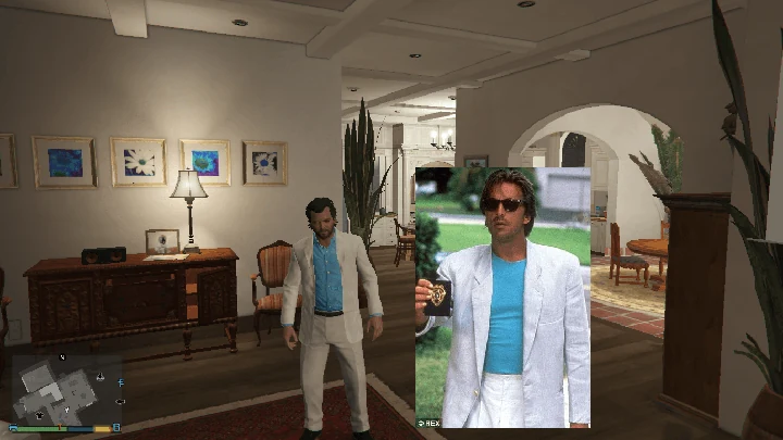 Наряды Miami Vice для Майкла