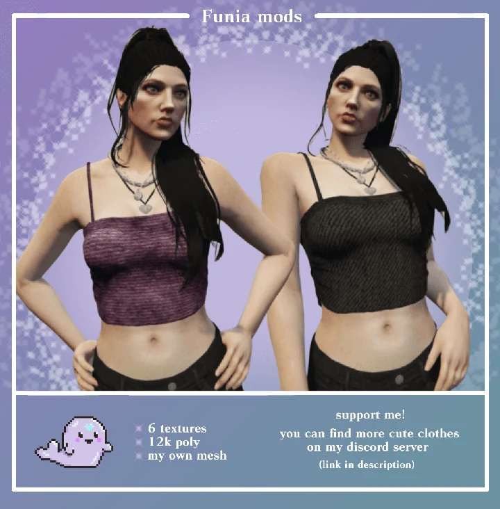 Джинсовый топ для MP Female