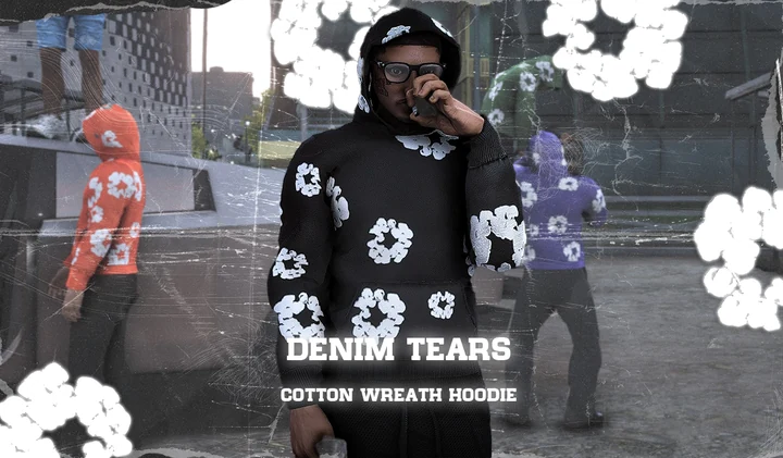 Худи Denim Tears Cotton Wreath для MP Male