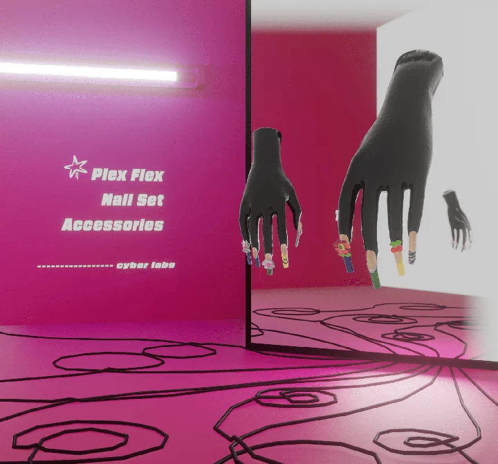 Набор ногтей Plex Flex для MP Female
