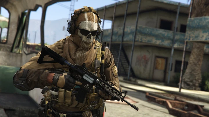 Комплект Ghost Desert из Call of Duty для MP Male