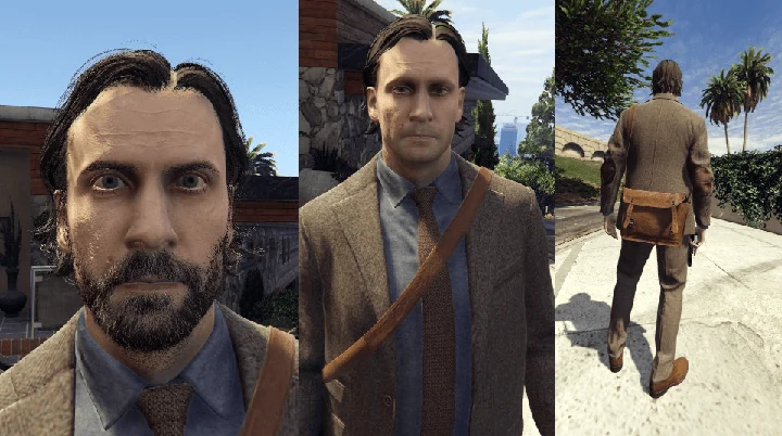 Алан Уэйк из Alan Wake 2 [AddonPed / FiveM]