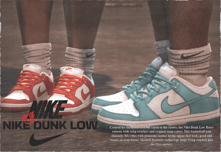 Nike Dunk Low для MP Male и MP Female