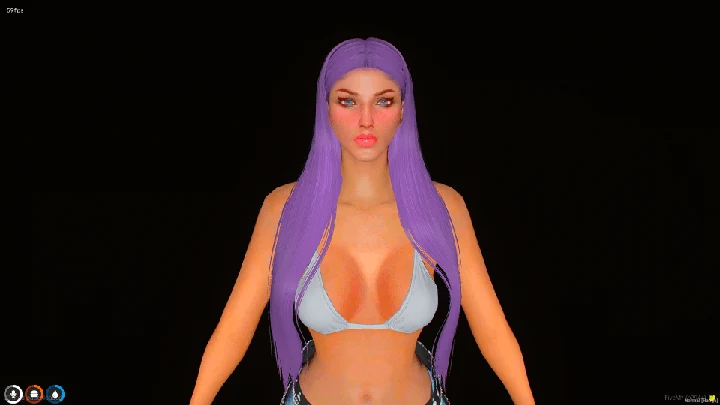 Длинная причёска AIZA для MP Female