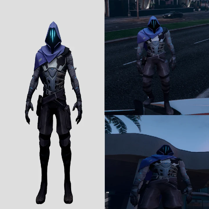 Omen из Valorant [Add-On Ped]